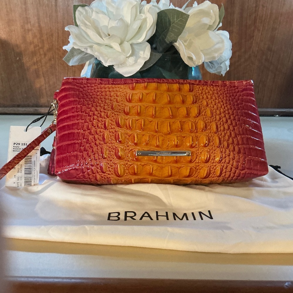 Brahmin Clutch Wristlet